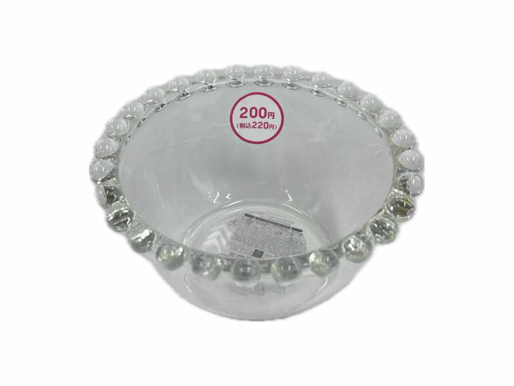 Glass Bowl Dot 12.5cm