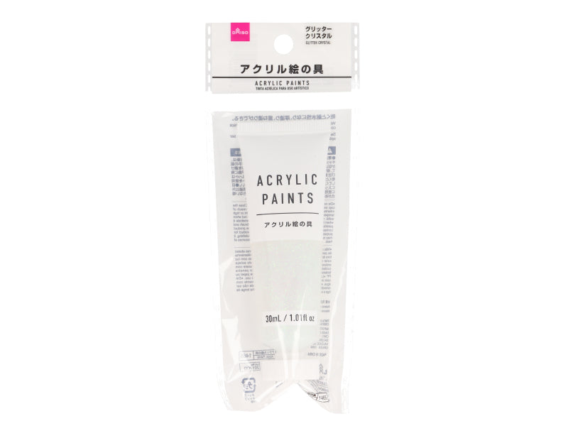 Acrylic Paint Glitter Crystal 30ml