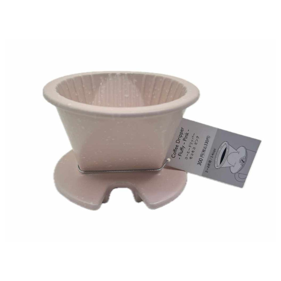 Coffee Dripper Fluffy 2 to 4 Cups Pink