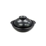 Earthenware Pot Black 17cm