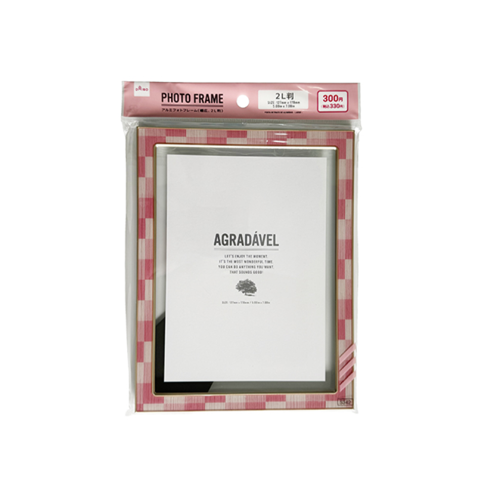 Aluminum Photo Frame Wide For Size 2L Photo