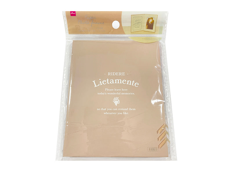 Paper Photo Frame for Size L Photo One Side