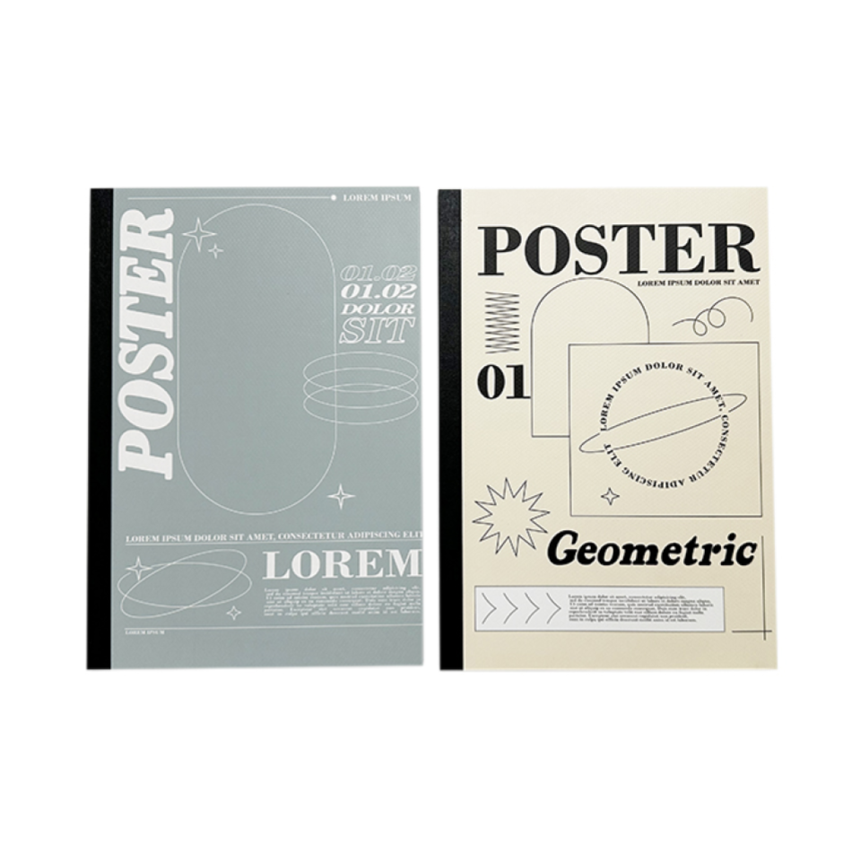English Letter Style Notebook B5 26 Pages