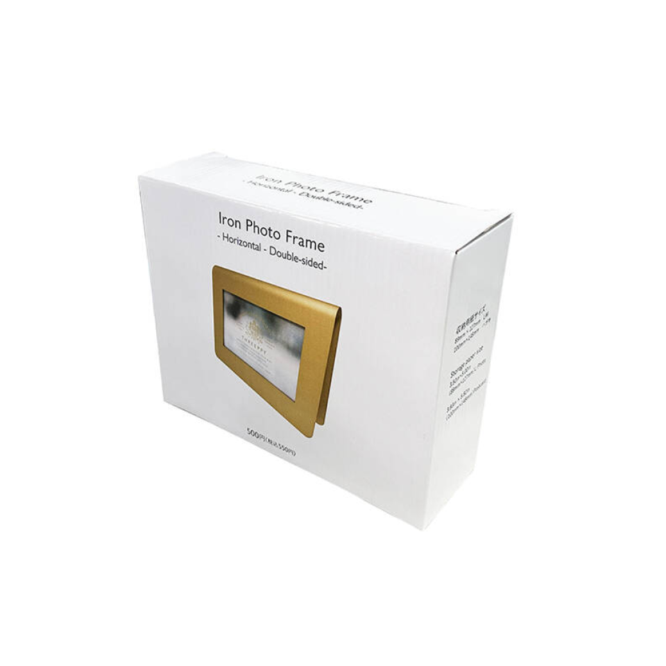 Iron Photo Frame Horizontal Double Sided