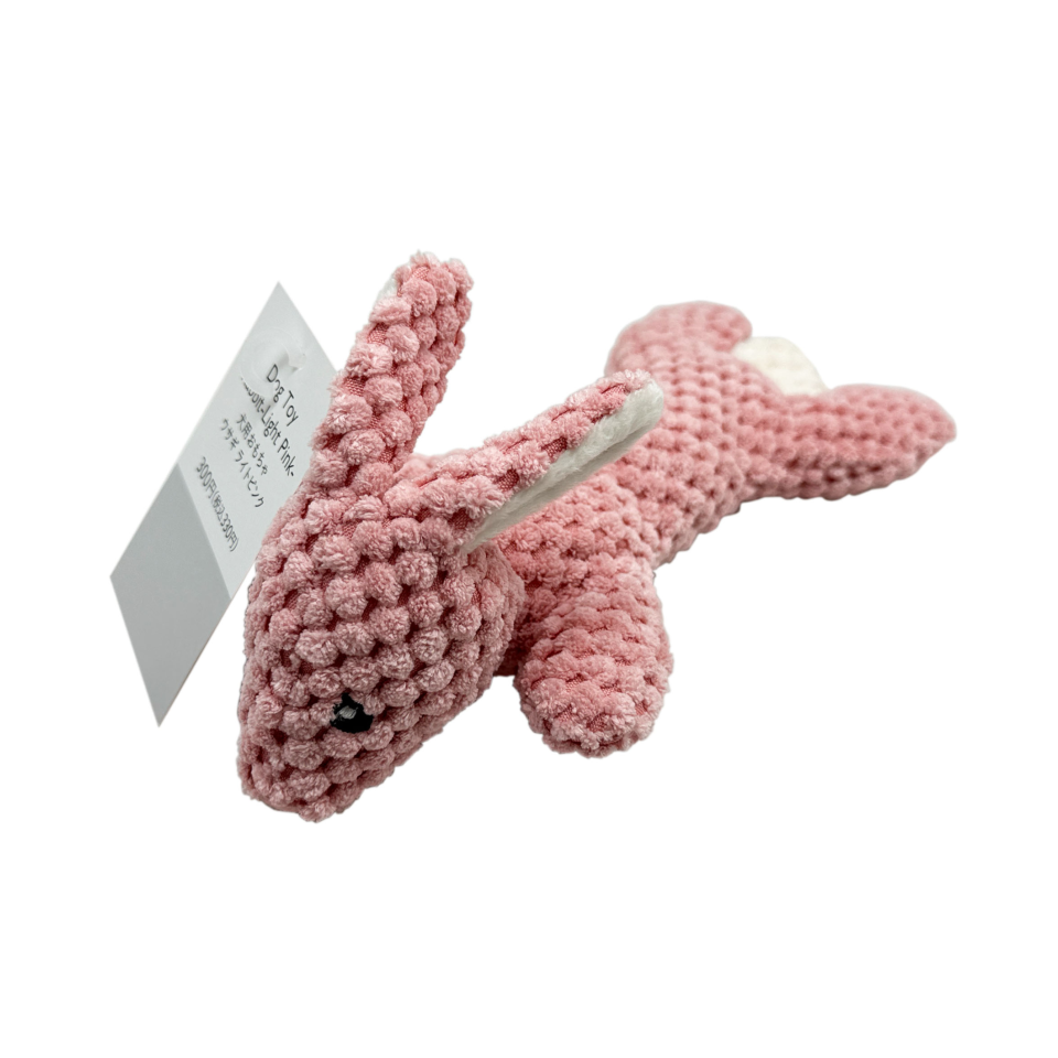 Dog Toy Rabbit Pink