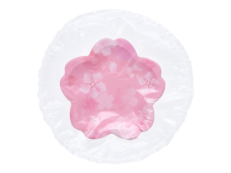 Paper Plate Cherry Blossom Shape  11.5cm x 12cm