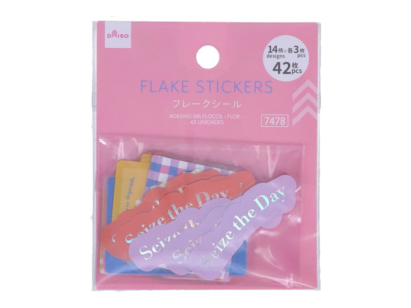 Flake Stickers Flower