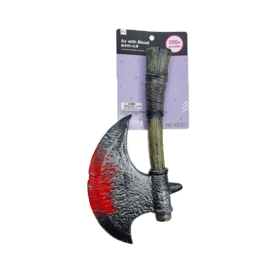 Halloween Ax with Blood