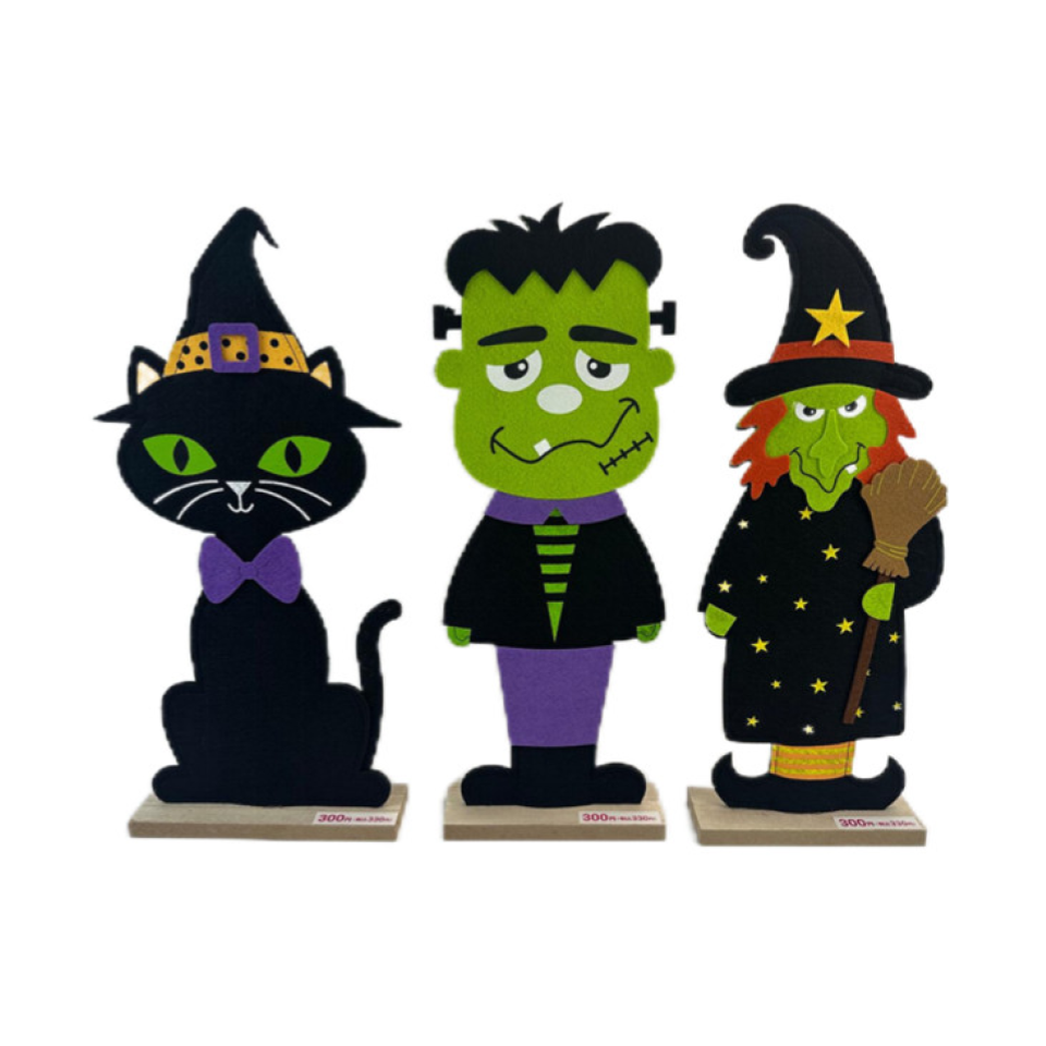 Halloween Friends Standing Plate Decoration