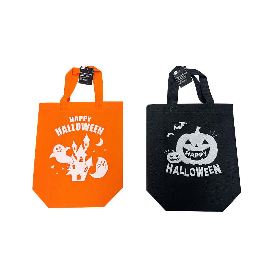 Halloween Non woven Bag With Gusset
