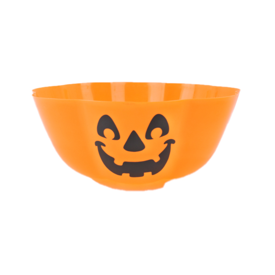 Halloween Plastic Bowl Pumpkin 29.5