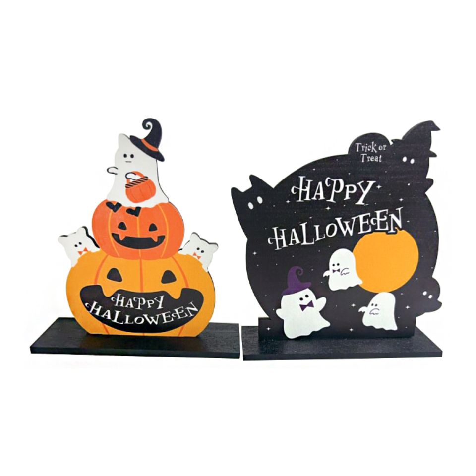 Halloween Wooden Ornament A