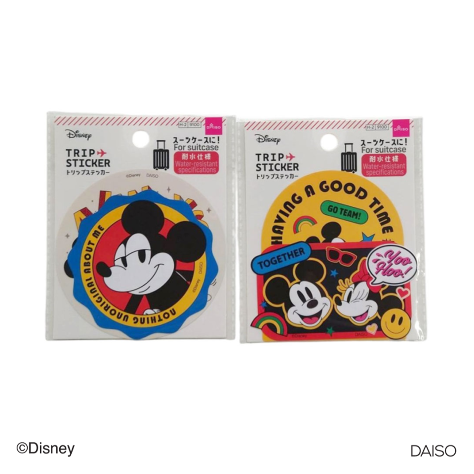 Trip Stickers Mickey and Friends 2 Pieces