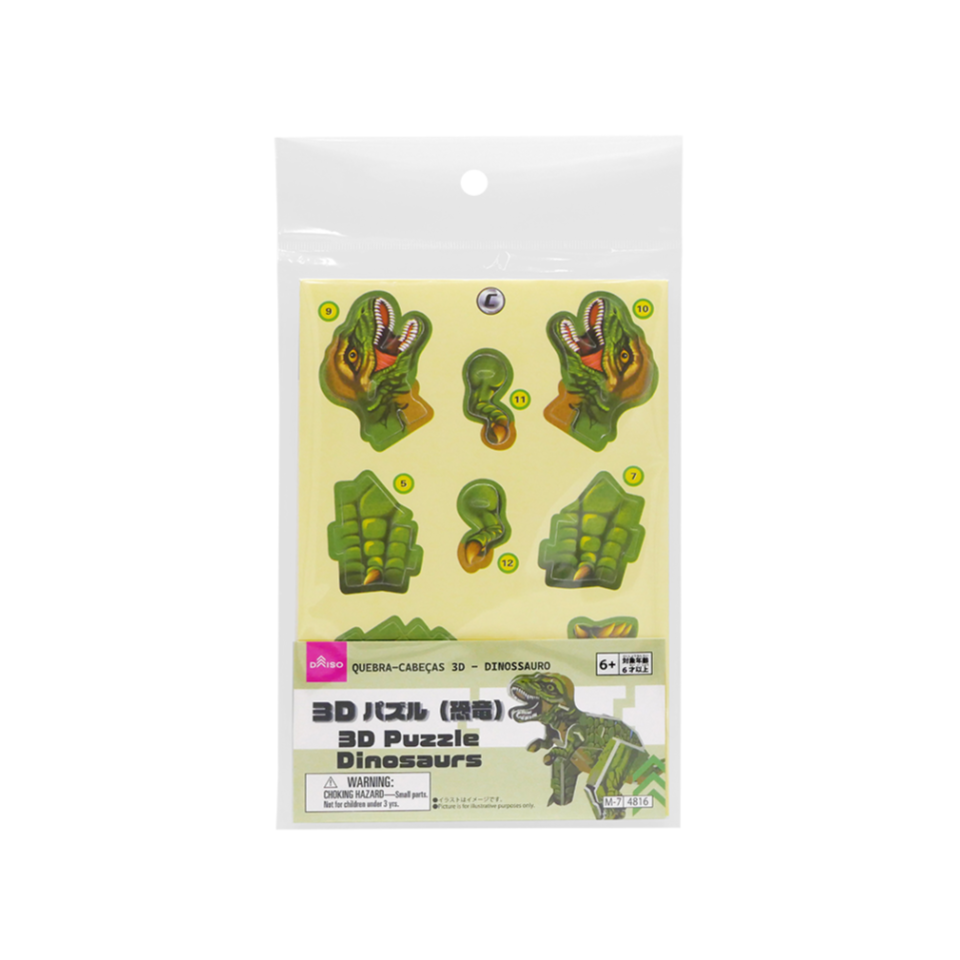 3D Puzzle Dinosaurs