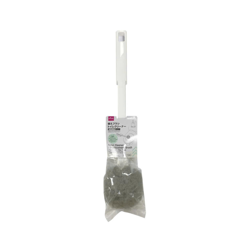 Toilet Cleaner Replacement Brush Spherical Fiber Type