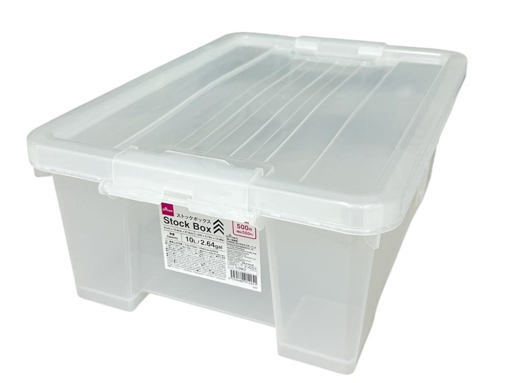 Keep Stock Box Stock Box 10L – DAISO SINGAPORE