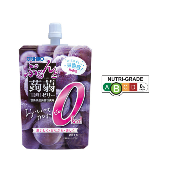 Orihiro Konjac Jerry with Standing Pouch Kyoho Grape