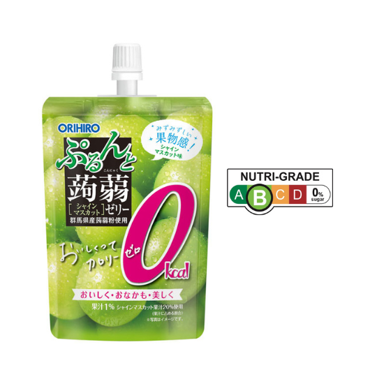 Orihiro Konjac Jerry Standing Pouch Shine Muscat