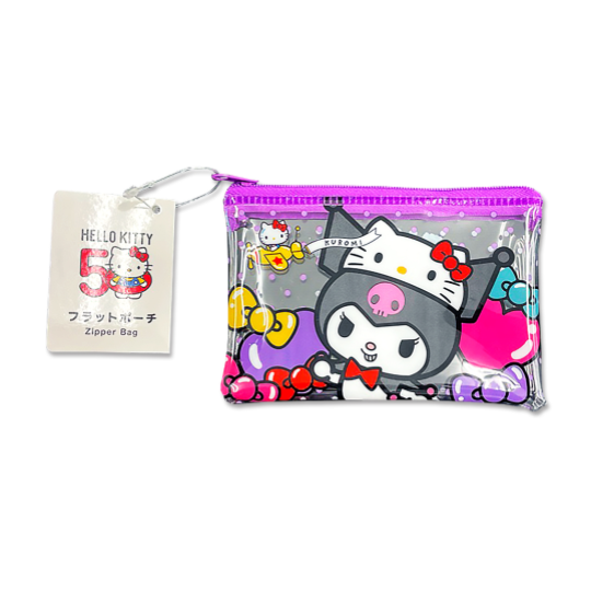 Flat Pouch S Kuromi 50th Anniversary – DAISO SINGAPORE
