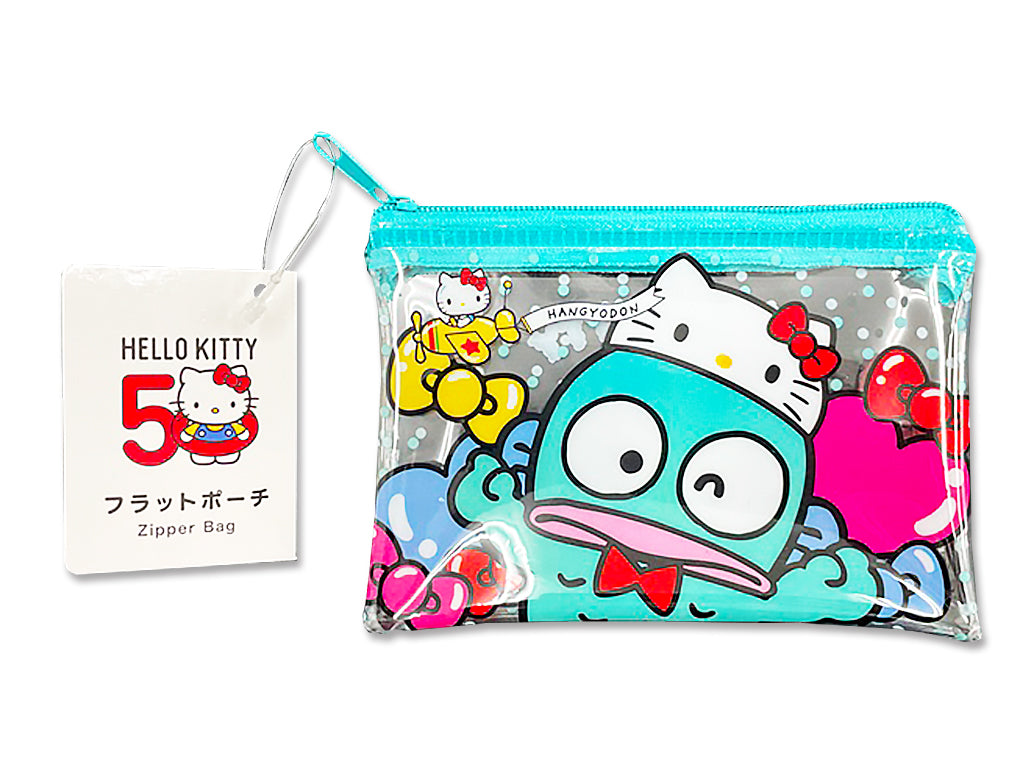 Hangyodon 50th Anniversary Flat Pouch S