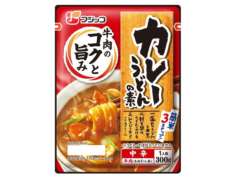 Fujicco Curry Udon Base Medium Spicy 300g