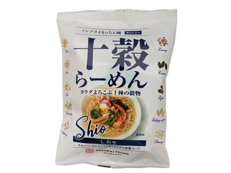 Sakurai Foods Ten Grain Ramen Salt Flavor 89g
