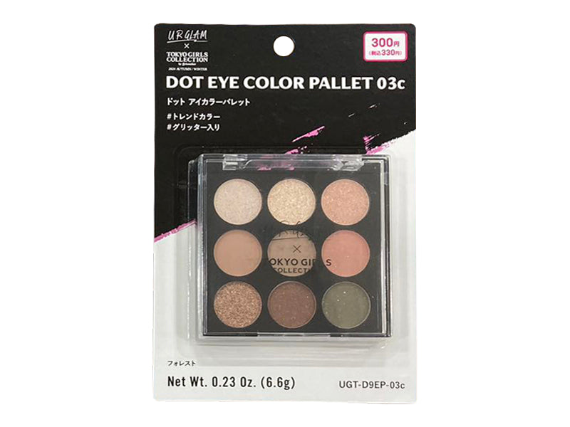 U R GLAM x Tokyo Girls Collection Dot Eye Color Pallet 03C