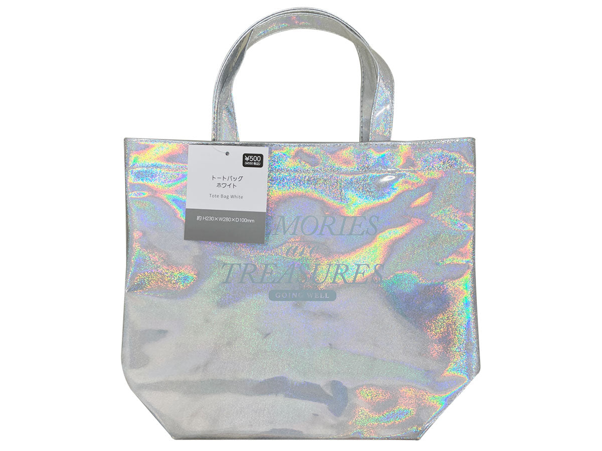 Grunge Tote Bag White
