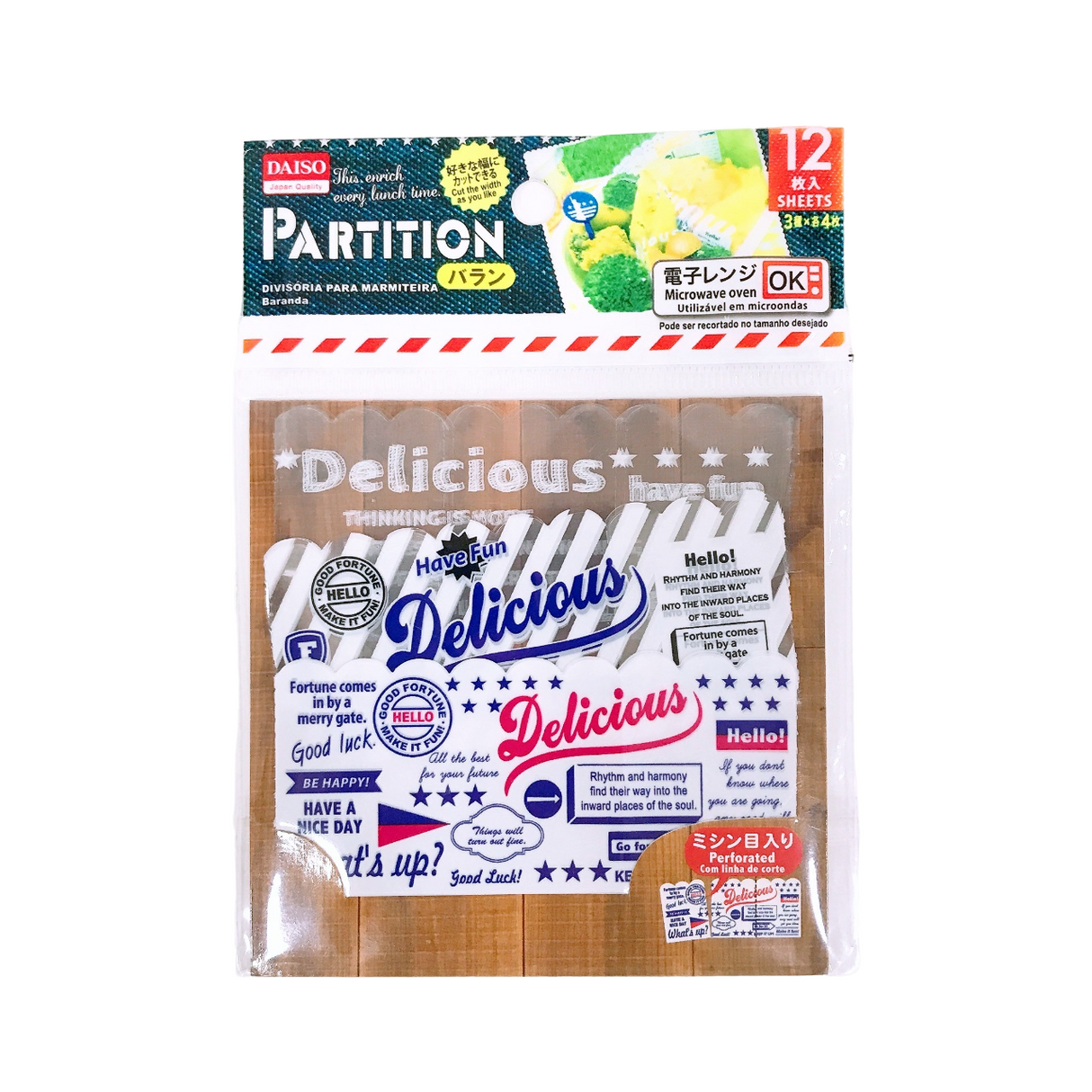 Partition 1.6 X 3.5in 12sheets American