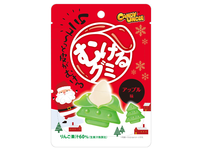 First Japan Christmas Peelable Gummy Apple Flavor 35g