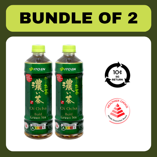 [BCRS]  [Bundle of 2] Ito en Oi Ocha Bold Green Tea 500ml