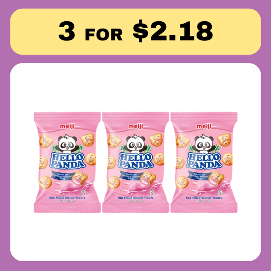 Meiji Hello Panda Strawberry