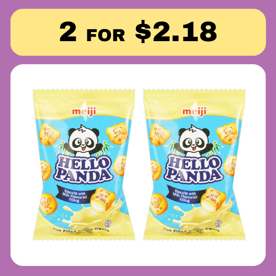 Meiji Hello Panda Milk