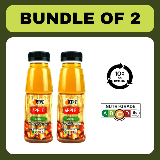[BCRS] [Bundle of 2] Ripe Apple Juice 250ml