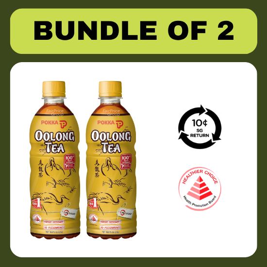 [BCRS] [Bundle of 2] Pokka Oolong Tea 500ml