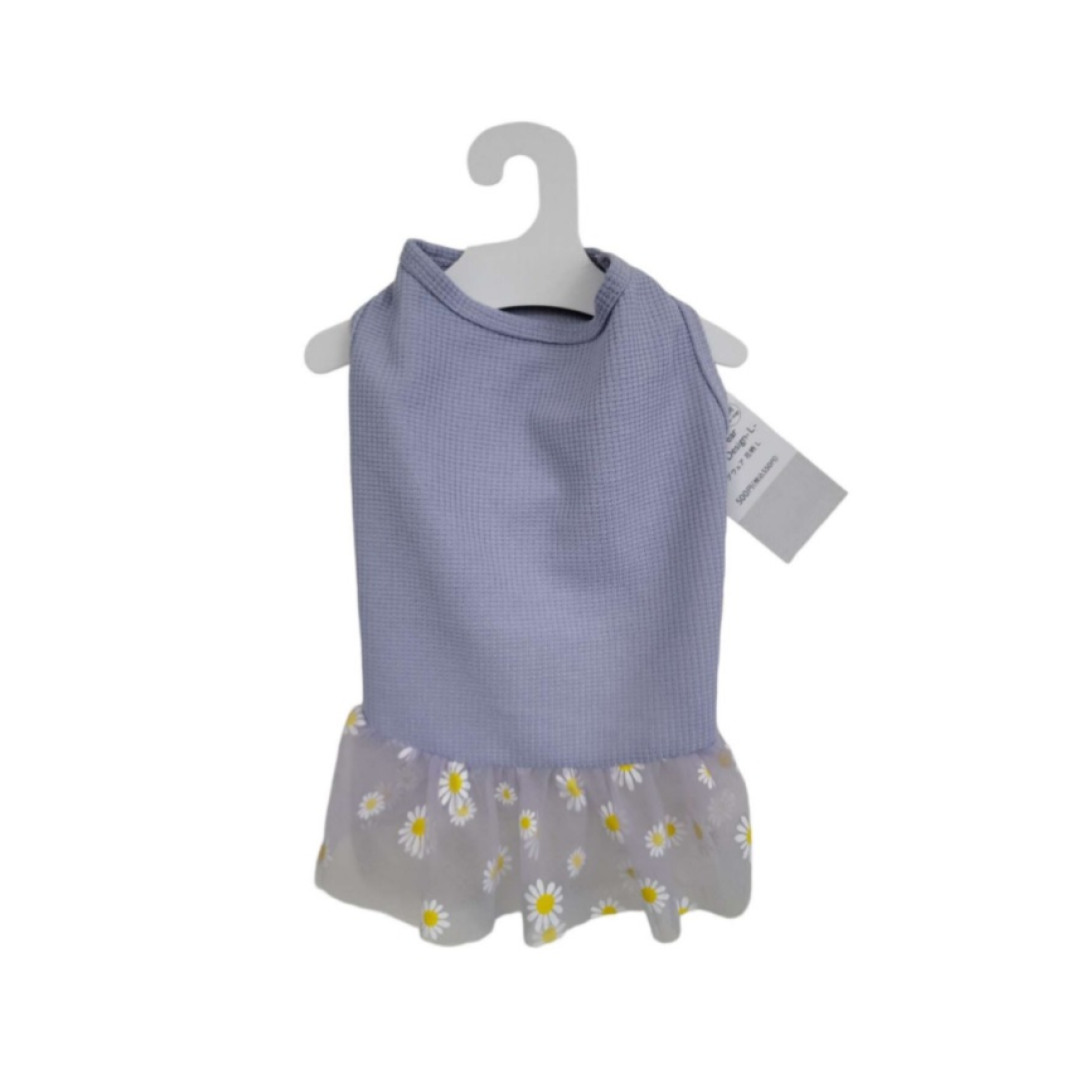 Dog Wear Flower Design L