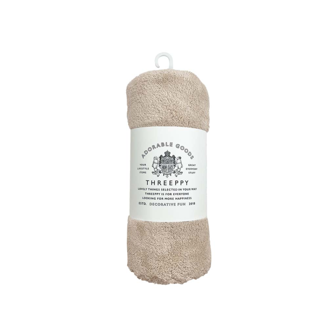 Face Towel Microfiber Beige