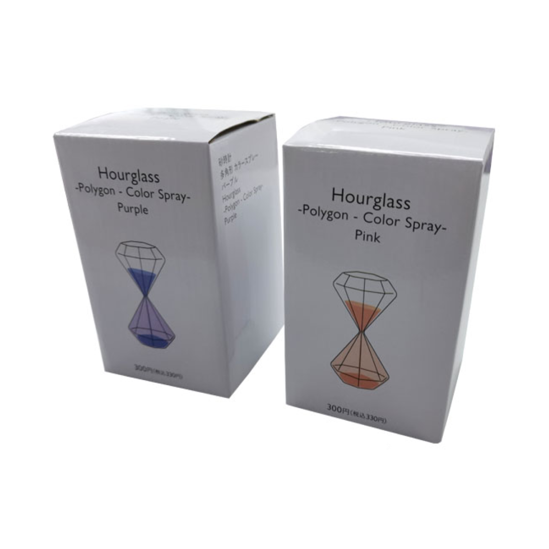 Hourglass Polygon Color Spray