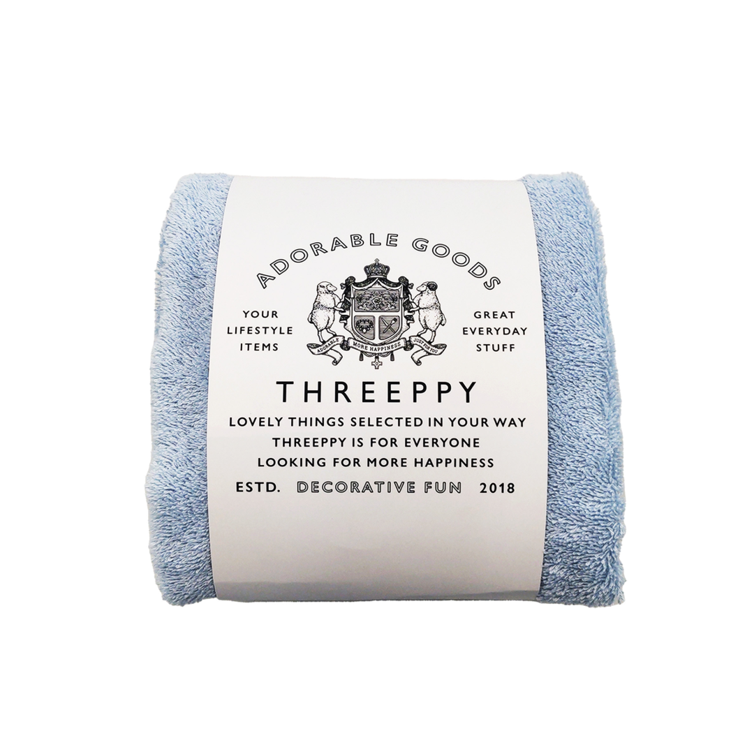 Soft Volumy Bath Towel Blue