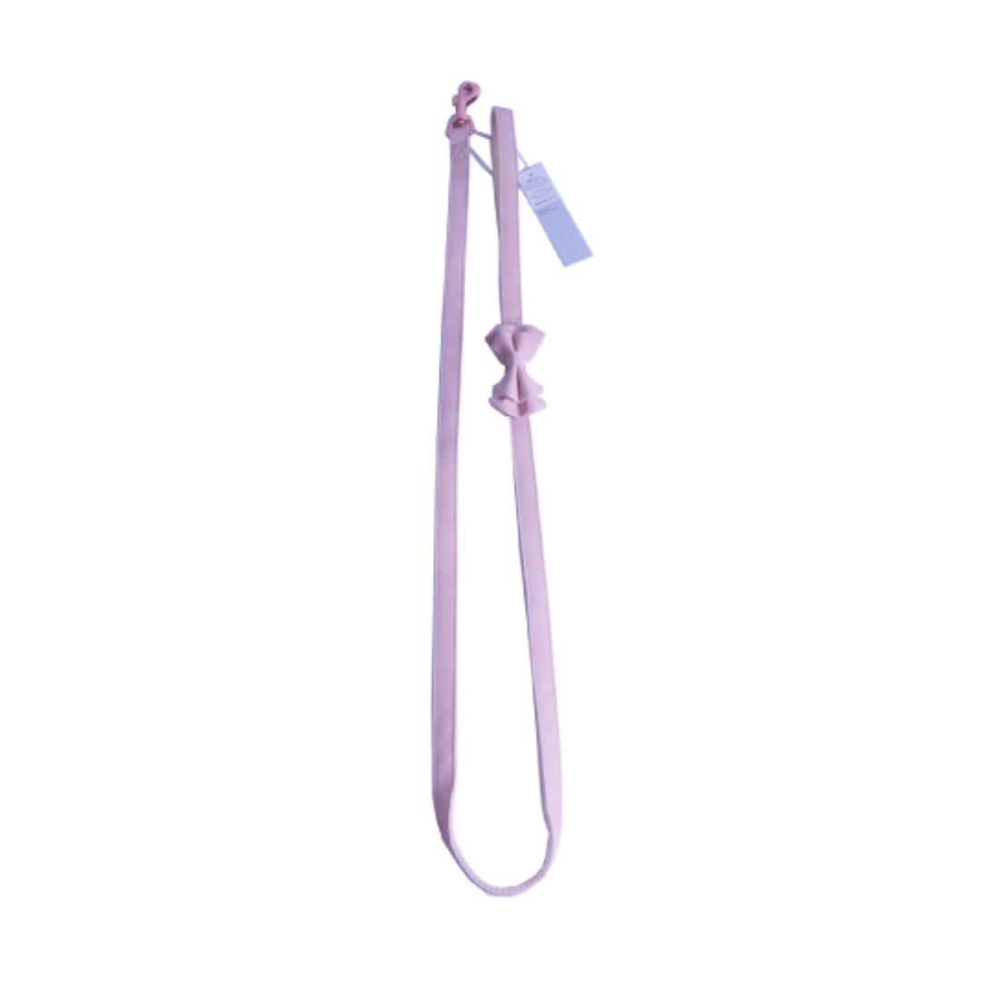 Dog Leash Up To 10kg with Ribbon Light Pink