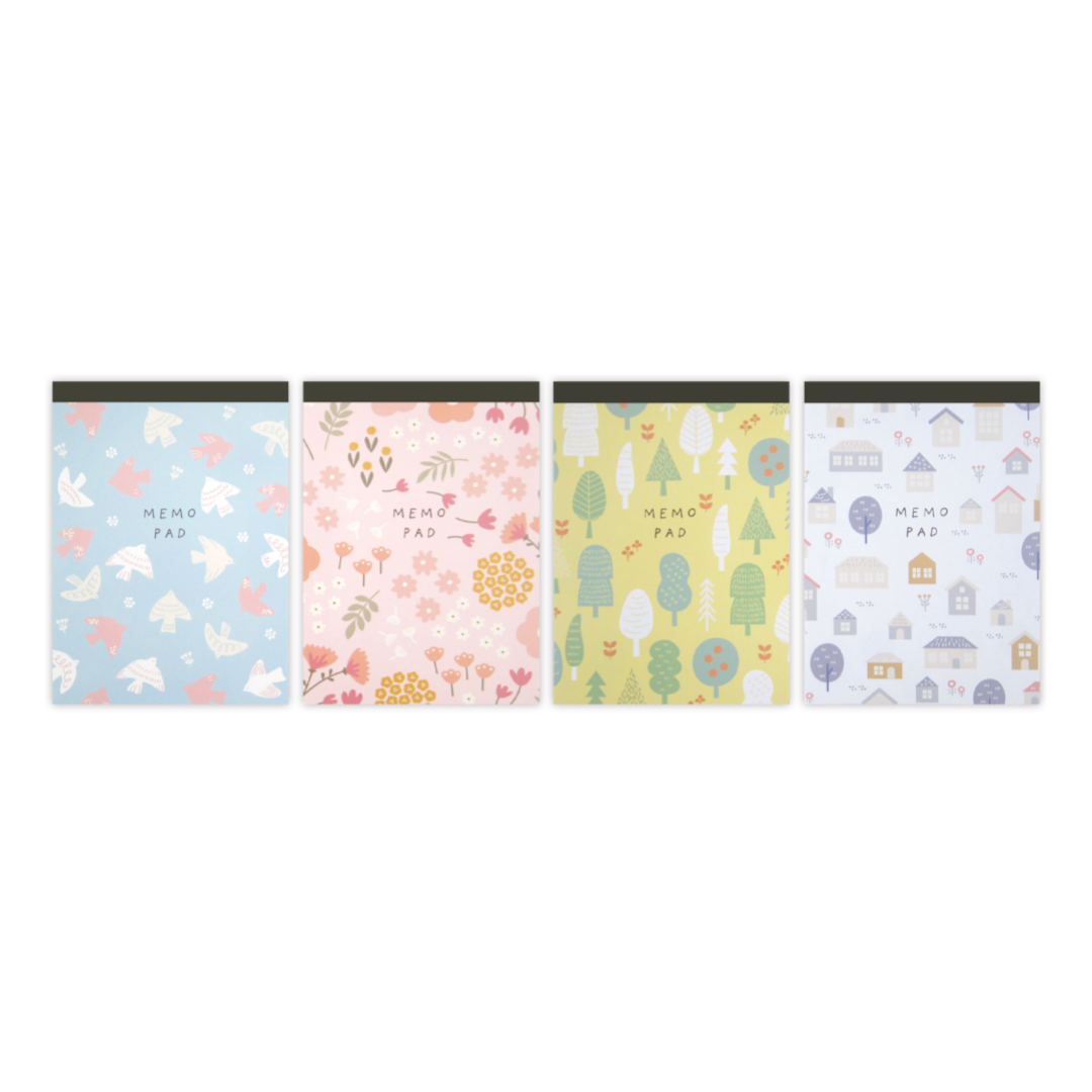 Cloth Note Pad A6 Scandinavian Design
