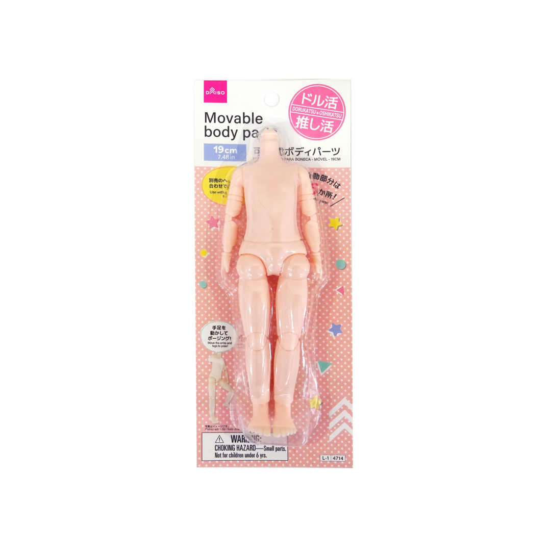 Movable Body Parts 19cm