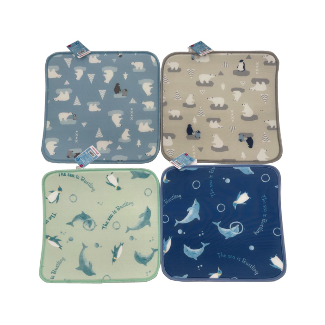 Cooling Square Seat Cushion Animal B