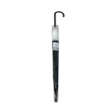 Two Toned Clear Umbrella Black x White
