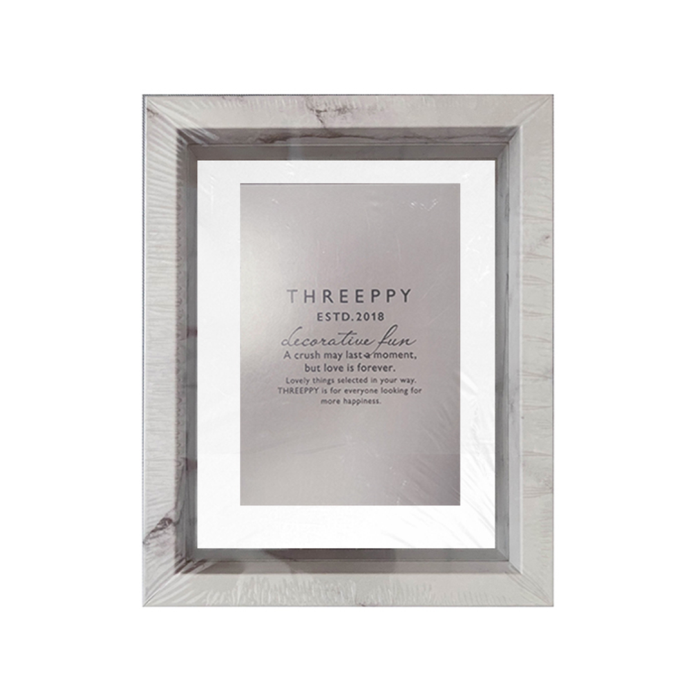 L Photo Frame Photo Frame for Size L Photo Marble Design – DAISO SINGAPORE