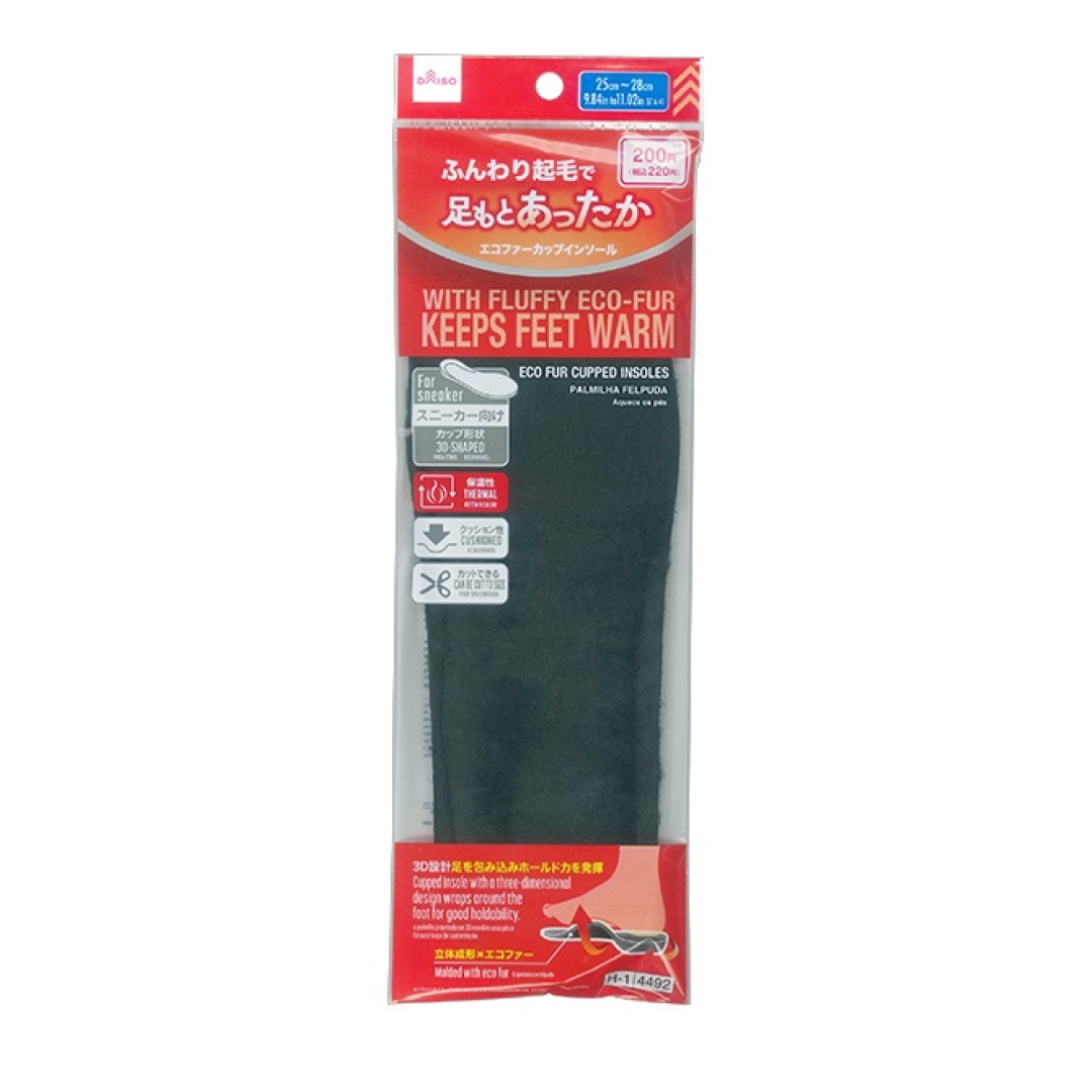 Eco Fur Cupped Insoles