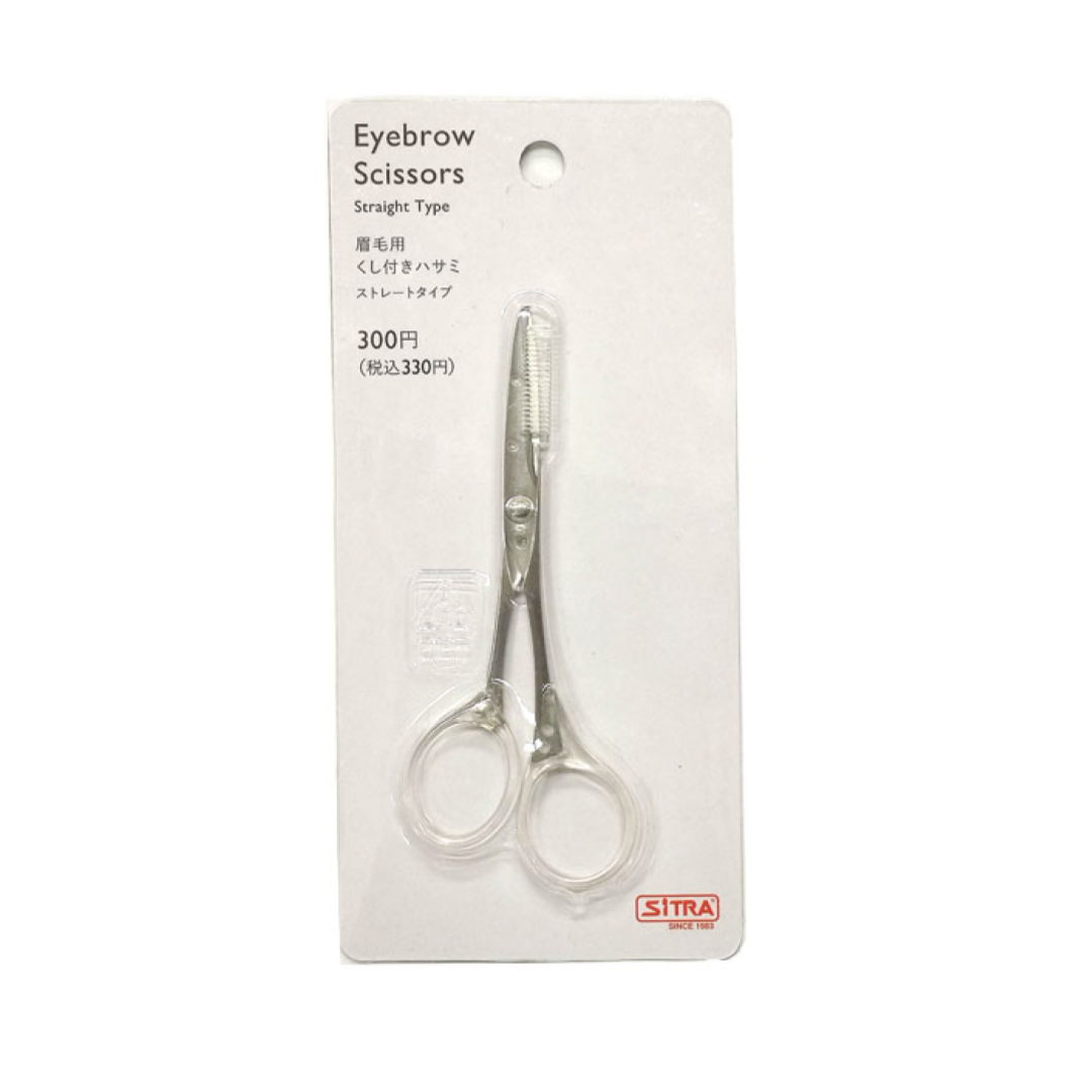 Sitra Eyebrow Scissors Straight Type