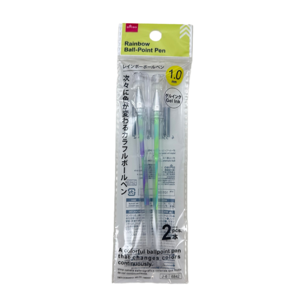 Ballpoint Pen Rainbow Gel Ink C