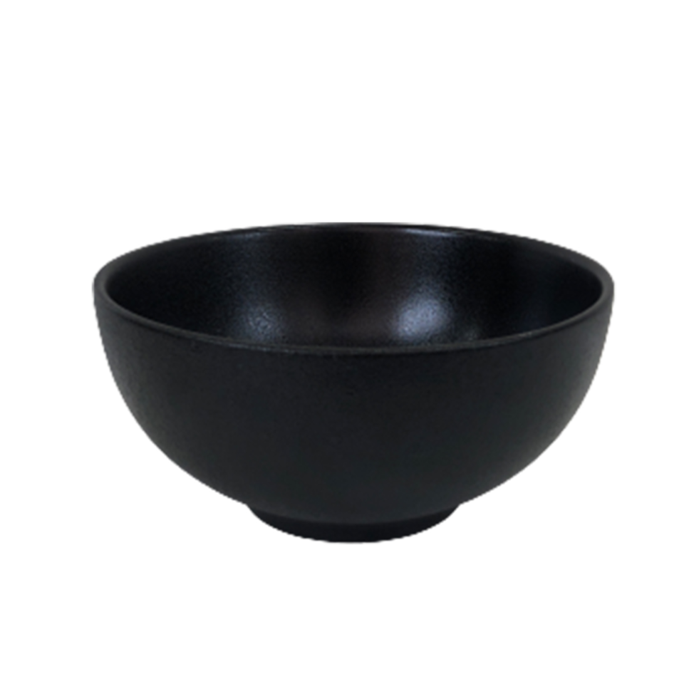Rice Bowl Black Glaze 15cm