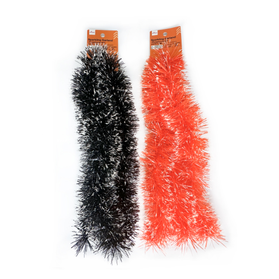 Halloween Sparkling Garland Glow In The Dark 1.8m